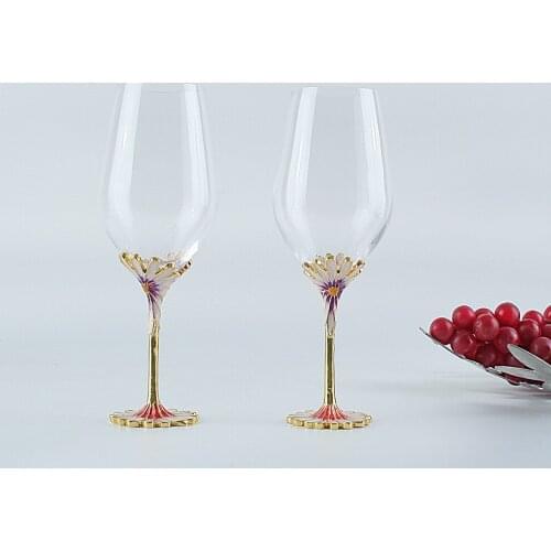 Oh Trend Red Wine Glass Personalized Wine Glasses Wedding Central Table Decoration Unique Wedding Gifts Kitchen Usual Dinkware