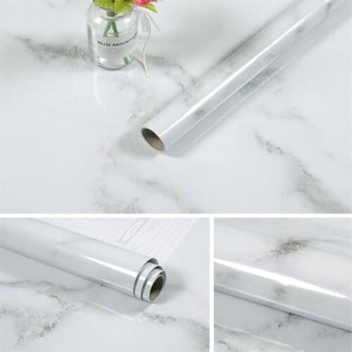 White pearl diy decorative film pvc self adhesive wallpaper furniture renovation stickers cabinet kitchen water proof wallpaper