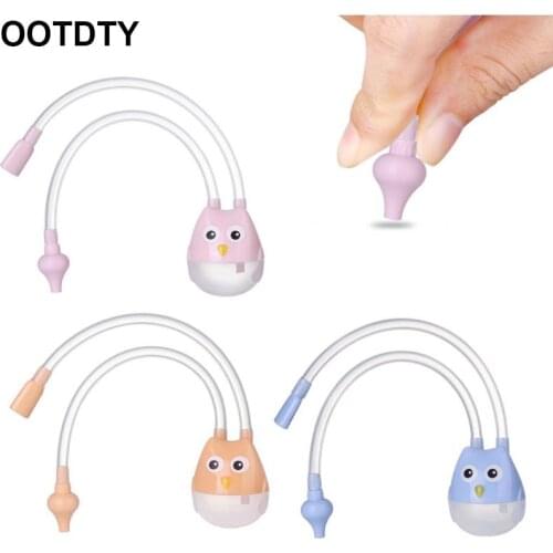Baby Nose Clean Silicone Infant Nasal Aspirator Baby Nose Nasal Inhaler Infant Preventing Backflow Aspirator