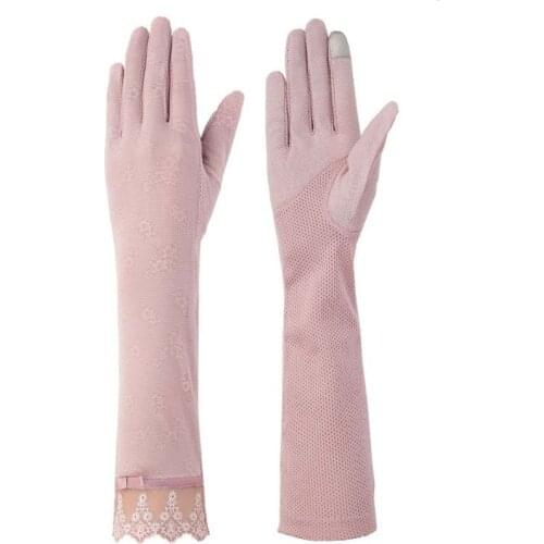Riding non-slip breathable gloves Summer thin UV protection gloves