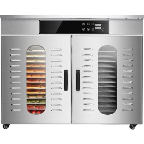 Dryer For Fruit Vegetable Dehydrators Medicinal Dried Fruit Machine 220V Meat Sausage Dehydrators LT-105