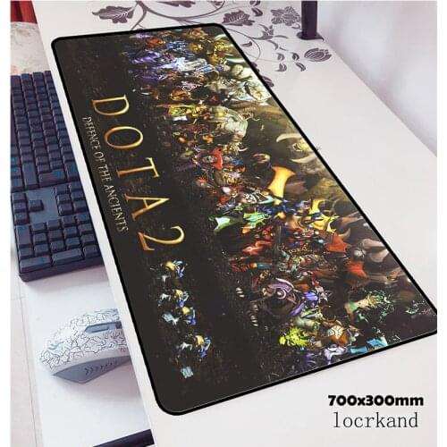 Dota mouse pads 70x30cm pad to mouse notbook computer mousepad locrkand gaming mousepad gamer to keyboard laptop mouse mat