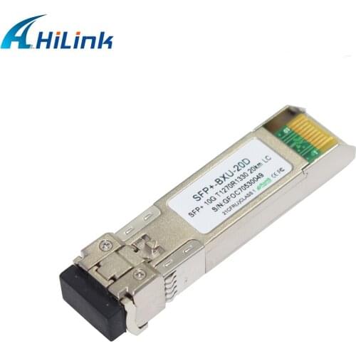 LC Single Connector WDM BIDI SFP+-10G-LR 1270/1330nm 20KM Transceiver Module With DOM