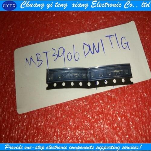 MBT3906DW1T1G PNP -40V -200mA SOT-363 10pcs/lot