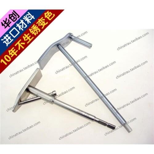 Medical orthopedics instrument stainless steel DHS 95/130/135/150 degree Kirschner wire&lag screw guide