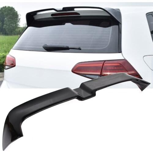 Mk7 Car ABS Rear Roof Spoiler Wing For Volkswagen VW Golf 7 MK7 7.5 GTI 2014 2015 2016 2017 2018 2019 Tail Wing Decoration