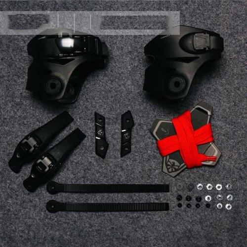 Original Flying Eagle F5S F6S CUFF Set Kit Include Customize Set Hook&Loop Sliding Protection Tie Full DIY Set Falcon Patines
