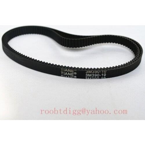 HTD3M Timing Belt, Closed-loop, 390mm length, 130 teeth, 9mm width
