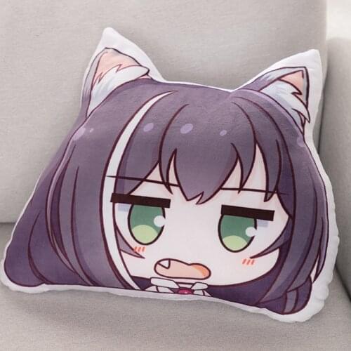 42cm Princess Connect! Re:Dive Pillow Plush Toys Anime Game Re:Dive Kyaru Cosplay Figures Pillow Plush Doll Toy