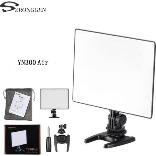 YONGNUO YN300 Air Pro Ultra Thin LED Camera Video Light YN300air 3200K-5500K for Canon Nikon Sony Pentax Olympas DSLR Camcorder