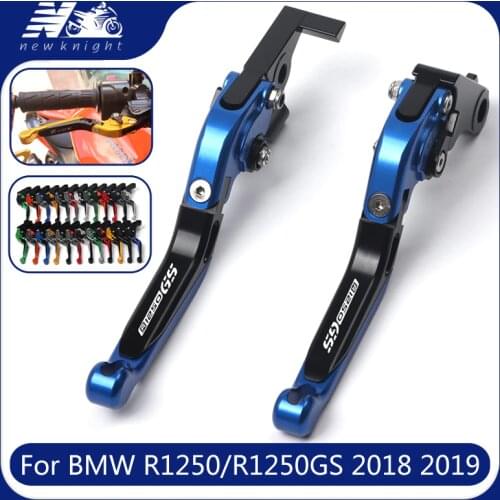 High quality Motorcycle Accessories CNC Adjustable Folding Extendable Brake Clutch Lever For BMW R1250 R 1250 R1250GS 2018 2019