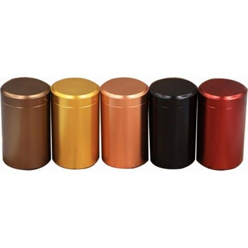 Xin Jia Yi Packing Metal Round High Quality Boxes Empty Candy Tins Navy Blue Spots Holiday Wedding Gift Cans