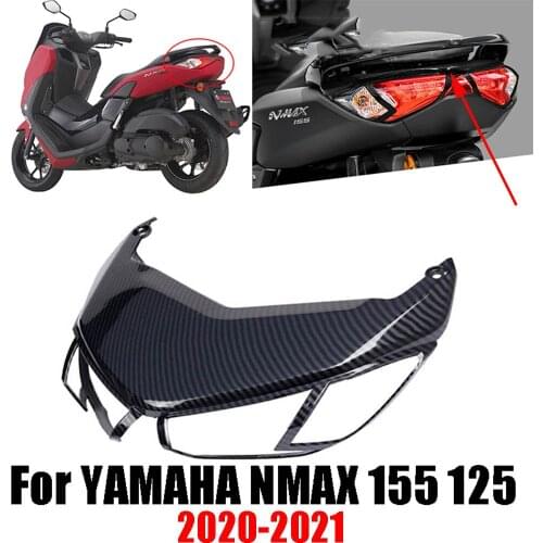 Motorcycle Rear Taillight Cover Brake Tail light Lamp Cover Decorative Shell For Yamaha NMAX155 N-MAX NMAX 155 125 2020-2021