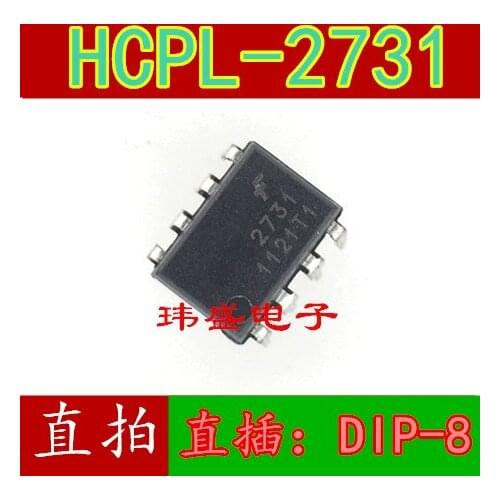 10pcs HCPL2731 DIP-8 F2731 A2731 HCPL-2731