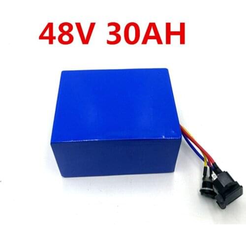 48V 30AH 2000W 1500W Electric motorcycle Battery electric tricycle battery Electric Scooter With 5A Charger 50A BMS
