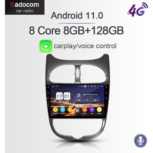 720P PX6 DSP 9" TDA7851 Android 10.0 4G + 64G 8 core Car DVD Player GPS RDS autoradio wifi Bluetooth 5.0 IPS For PEUGEOT PG 206