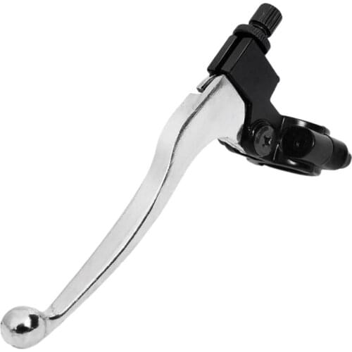 Aluminum 22mm 7/8 Inch Left Handlebar Clutch Lever For Pit Dirt Bike Motorcycle ATV Motorcycle Brakes Parts Silver