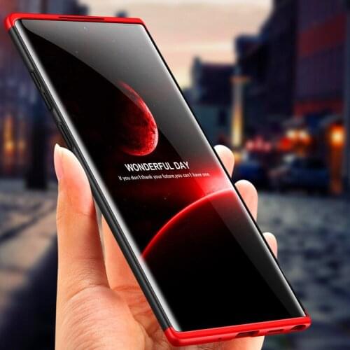 Case For Samsung Note 10 Plus 360 Protection Full Body Cover Matte Hard Case for Samsung Galaxy Note 10 Note10 Cover Protected