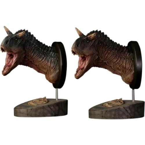 DAMTOYS MUS005 A B Museum Series Carnotaurus Head Statue Exceptional Faucet Statue Toys Collection Gift