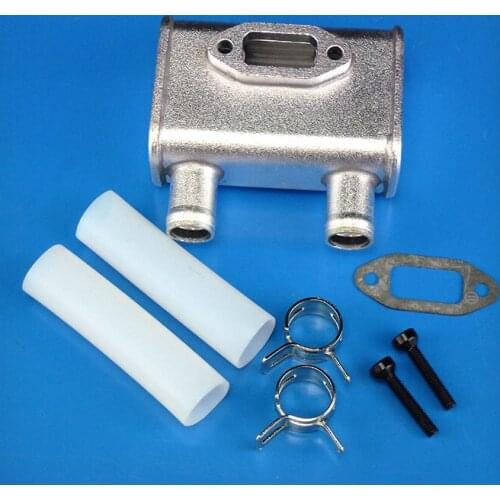 DLE20RA Exhaust Pipe DLE20cc Rear Exhaust Pipe Gasoline Engine Model UAV Engine Exhaust Pipe