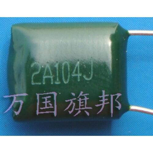 Delivery. Free polyester capacitor 100V CL11 104 0.1uF 2A104 2 yuan 20