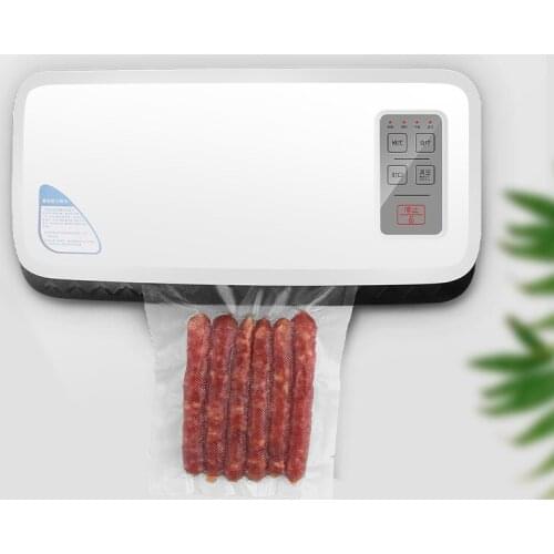 Household Food Vacuum Sealer Packaging Machine 220V Home Electric Vacuum Packer Including 10PCS Bags Free