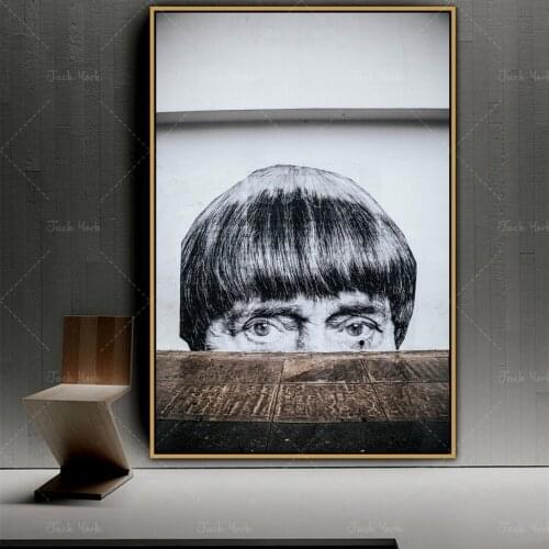 Grand Man Urban Street Art Graffiti Wall Art Poster Wall Photo Pictures Wall Art Home Wall Decor Painting Canvas Print