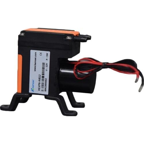 HLVP6 Micro Vacuum Diaphragm Pump 12/24V Silent Self-priming Pump Booster Instrument Shock Absorber Negative Pressure Pump