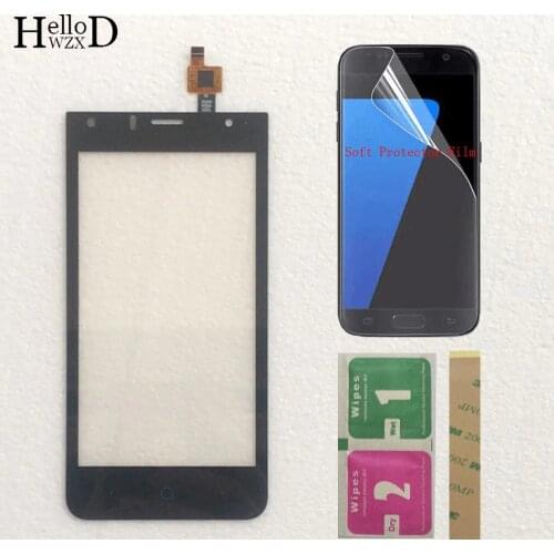 Mobile Touch Screen For ZTE Blade A210 A 210 Touch Screen Glass Digitizer Panel Front Glass Sensor Protector Film