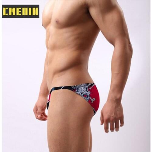 Breathable Cotton Gay Sexy underwear Men Jockstrap Briefs Letter Fashion Men Bikini Mens Underwear Innerwear Funny AD7302