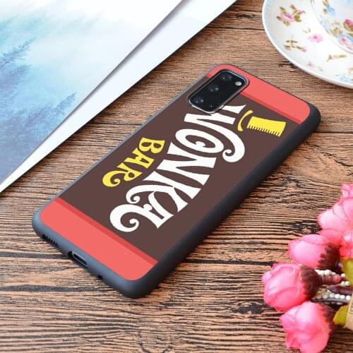 For Samsung Galaxy Wonka Chocolate Bar Print Soft Matt Phone Case