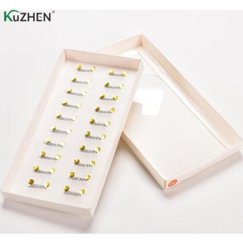 10 Pairs Makeup False Eyelashes Natural Handmade Cross Long Eye Lashes Extension HALF MINI CORNER Eye Lashes