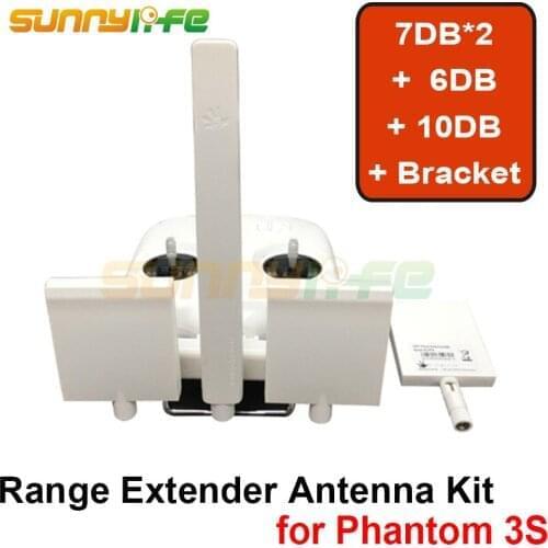 DJI Phantom 3S/3SE Remote Controller Antenna Refitting Combo Long Range Extender Signal Booster for DJI Phantom 3S/3SE
