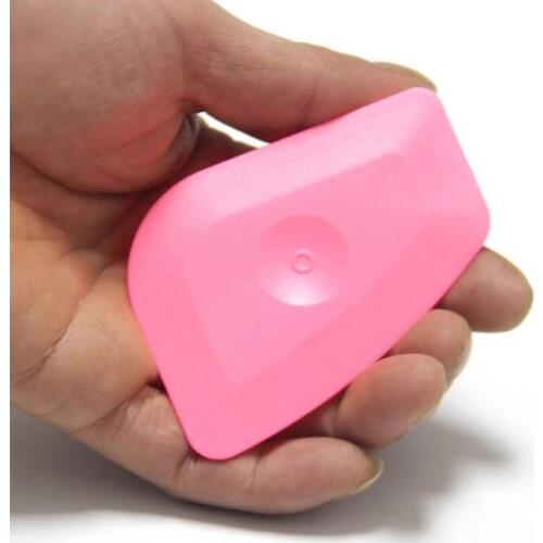 Blue Soft Squeegee Pink Hard Corner Auto Home Office Vinyl Scraper Wraps Tools Q39F