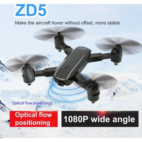 Folding RC drone With camera 1080P HD FPV Optical Flow Positioning Dual Cameras foldable dron selfie helicopter Quadcopter
