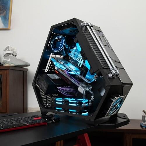 I7 10700K/Rtx3080 Split Water-Cooled Host Desktop