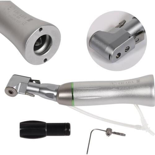 Dental 20:1 Contra Angle Latch Type Low Speed Handpiece External Irrigation System For Implant