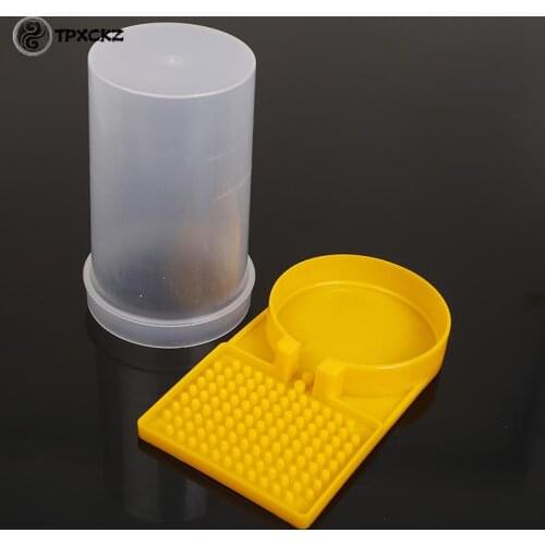 1PCS Beekeeping Feeder Honey Bee Feeders Drinking Water Waterer Watering Bees Tools Supplies Feeding Drinker Plastic Tool