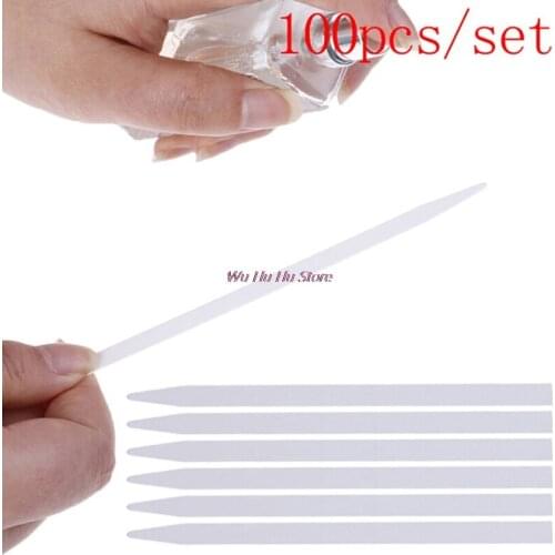 100 stks Nieuwste Essentiële Oliën Teststrips Aromatherapie Geur Teststrips Parfum Tester Papier Strips Wierook Levert