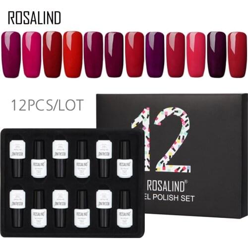 12pcs Set Nail Polish Gel DIY Art Long Lasting Manicure Non-toxic Fashion Makeup DL