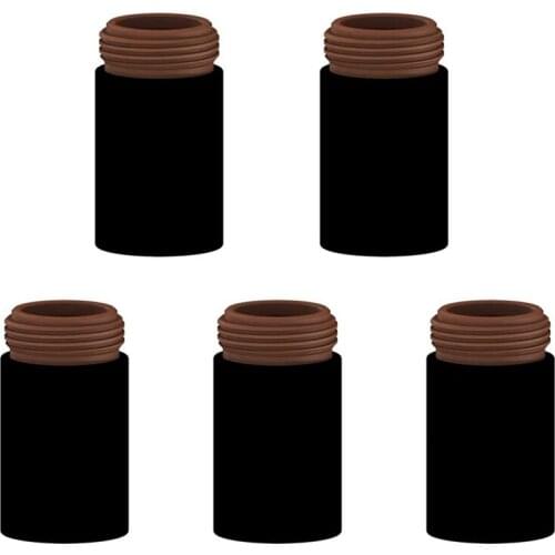 LUDA 5Pcs 220854 Plasma Cutter Retaining Cap Fit For PMX 45XP/65/85/105 Plasma Cutting Torch Consumable