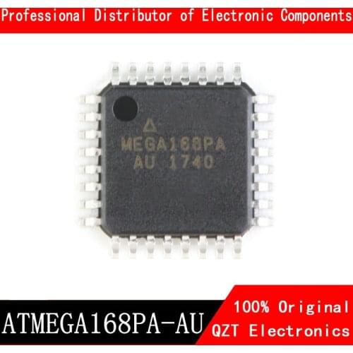 5pcs/lot ATMEGA168PA-AUR ATMEGA168PB-AU ATMEGA168PA-AU MEGA168PA-AU ATMEGA168PA ATMEGA168 MEGA168PA TQFP-32 In Stock
