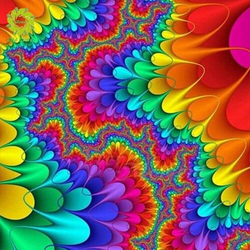 OSH Diamant Painting 5D DIY Diamond Painting Full Square Drill "magic flower" Embroidery Cross Stitch gift Home Decor Gift