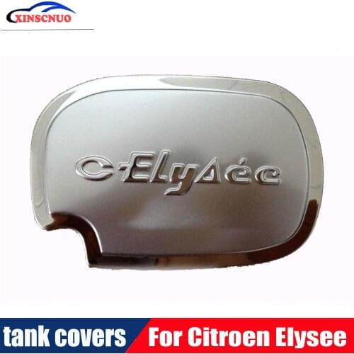 Car Styling Refitting Oil For Citroen Elysee Refit Special Fuel Tank Cap tank Cover Sticker Trim Accessories