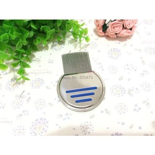 By dhl 100pcs Terminator Lice Comb pet Rid Headlice stainless steel Metal Teeth