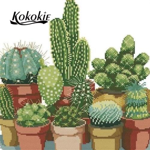 DIY diamond painting full square new arrival diamond embroidery cactus Picture of Rhinestone 5d diamond Mosaic decoration paint