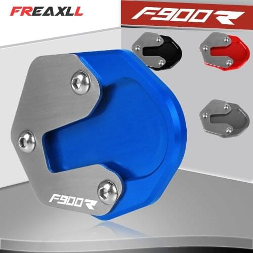 For BMW F900R F900 R XR Motorcycle Kickstand Side Foot Extension Bracket Pad Plate Support Expander Side Stand 2019-2021 2020