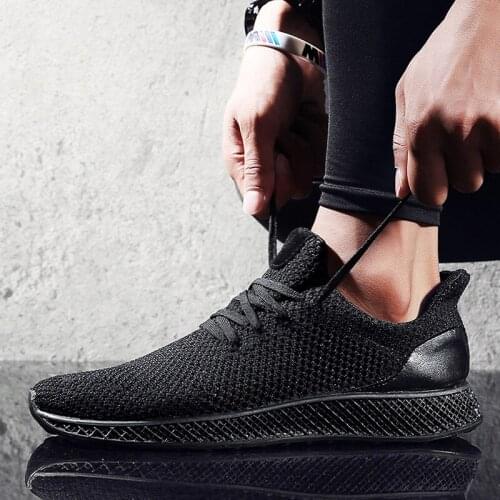 Breathable Men Sneakers Light Mens Casual Shoes Zapatillas Hombre Mesh Mens Sneakers Outdoor Shoes Large size 39-46 NanX219