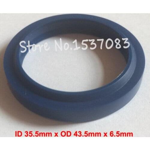 Hydraulic ram oil seal wiper seal polyurethane o-ring o ring 35.5mm x 43.5mm x 5mm x 6.5mm