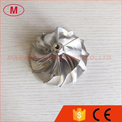 GTP38R reverse 729567-0001 65.94/88.04mm 6+6blades high performance turbocharger milling/aluminum 2618/Billet compressor wheel